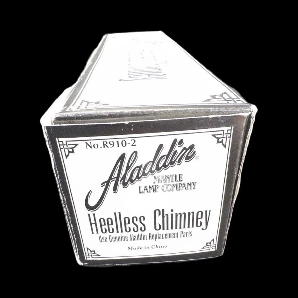 Aladdin Mantel Lamp Company Heelless Chimney No. R910-2